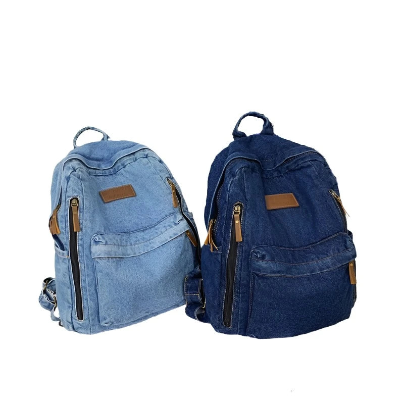 Denim Backpack